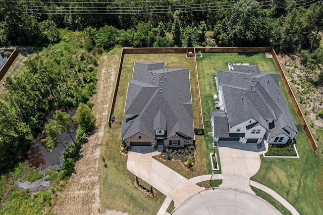 5595 Fallen Antler Dr, Spring, TX 77386 - aerial view of property and surrounding area