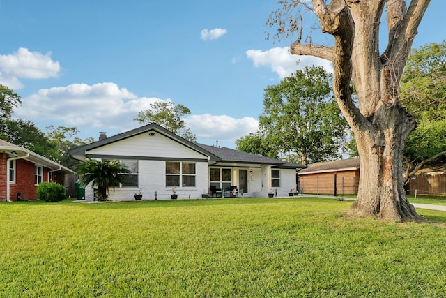 10328 Shadow Oaks Dr, Houston, TX 77043 - back of property featuring brick siding