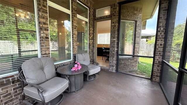 3021 Rocky Point Dr, Pearland, TX 77584 - sunroom / solarium featuring healthy amount of natural light