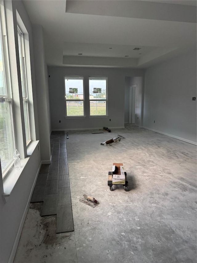 17454 Wigeon Way Dr, Humble, TX 77396 - spare room with a raised ceiling and baseboards