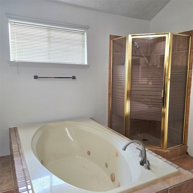 3306 S Greenpark Dr, Houston, TX 77082 - full bath with a shower stall and a tub with jets