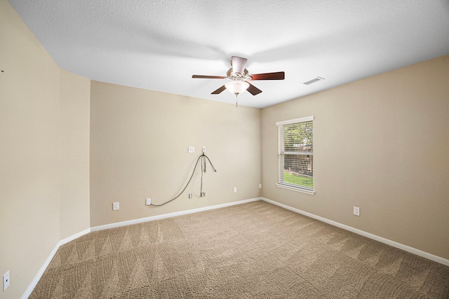 26019 Pagemill Ln, Richmond, TX 77406 - carpeted empty room featuring a ceiling fan and baseboards