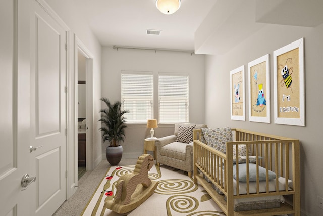 1317 Roy St, Houston, TX 77007 - view of carpeted bedroom