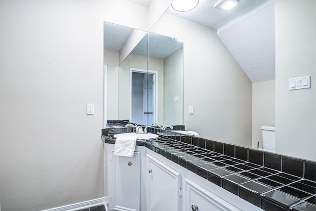 1313 Mcdonald St, Deer Park, TX 77536 - bathroom featuring vanity and toilet