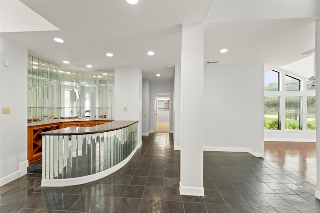 12203 Ashley Circle Dr E, Houston, TX 77071 - corridor with baseboards and recessed lighting