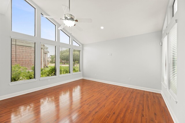 12203 Ashley Circle Dr E, Houston, TX 77071 - unfurnished sunroom with vaulted ceiling
