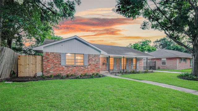 5007 Redstart St, Houston, TX 77035 - single story home featuring brick siding and covered porch