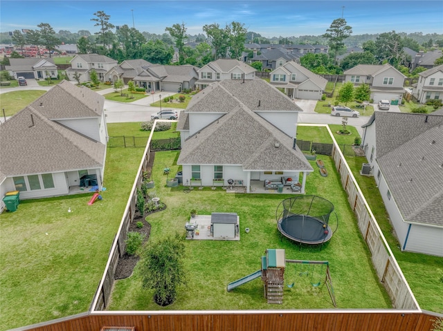 2331 Hagerman Rd, Conroe, TX 77384 - aerial perspective of suburban area