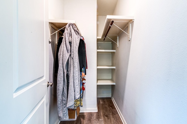 4403 2nd St, Bacliff, TX 77518 - spacious closet with wood finished floors