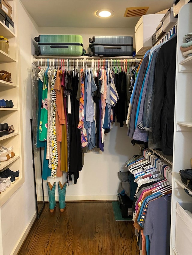 2737 Werlein Ave, Houston, TX 77005 - spacious closet featuring wood finished floors