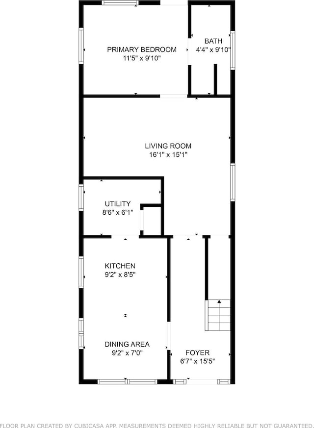 1317 Church St, Galveston, TX 77550 - home floor plan