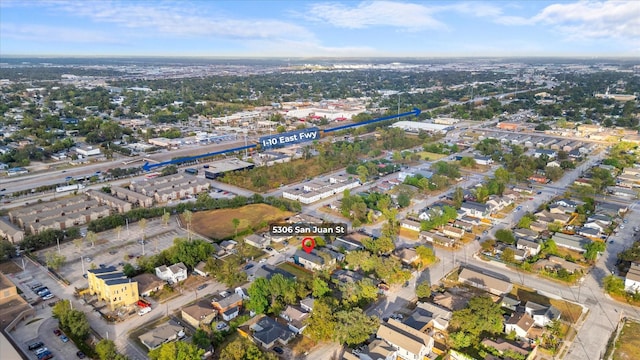 5306 San Juan St, Houston, TX 77020 - aerial overview of property's location