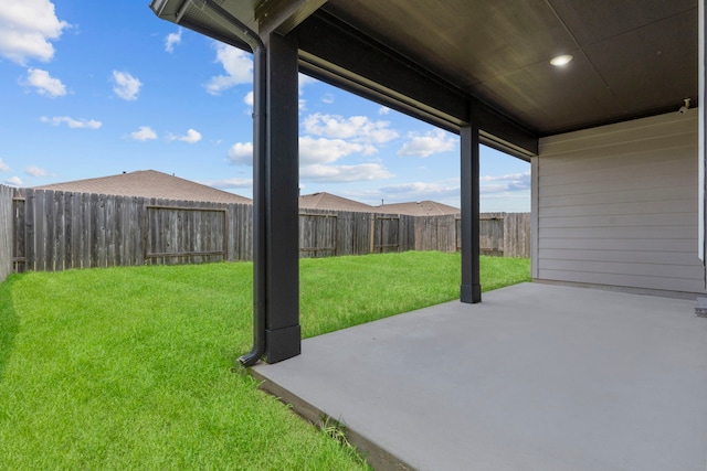 7414 Keystone Blossom Trl, Richmond, TX 77407 - view of yard featuring a patio area