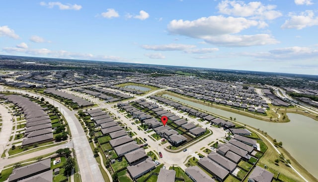7414 Keystone Blossom Trl, Richmond, TX 77407 - aerial view of residential area with a large body of water