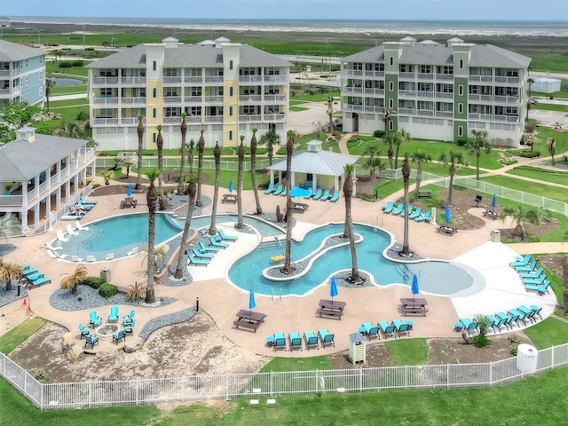 4123 King Rail Cir, Galveston, TX 77554 - view of pool