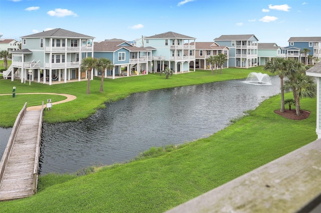 4123 King Rail Cir, Galveston, TX 77554 - water view with nearby suburban area