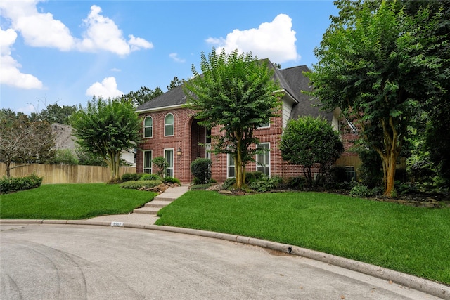 5902 Cardinal Creek Way, Kingwood, TX 77345 - view of front of home with brick siding