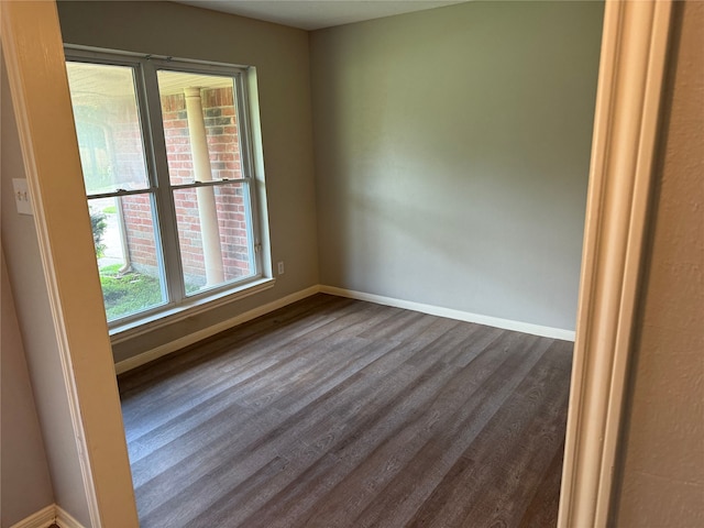 12819 Labelle Ln, Houston, TX 77015 - spare room with wood finished floors and baseboards