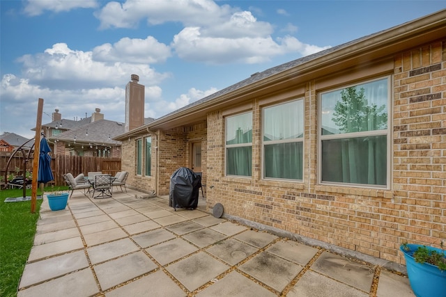 5339 Glenfield Spring Ln, Spring, TX 77389 - view of patio / terrace with a grill