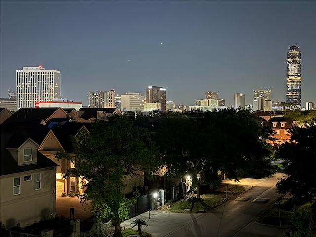 5705 Dolores St Unit B, Houston, TX 77057 - city view with a view of city lights