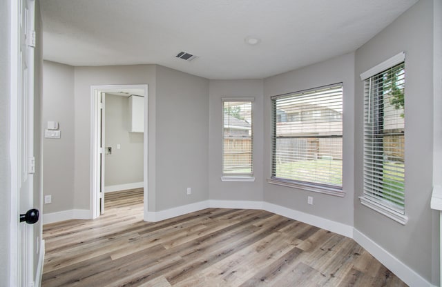 5238 Timber Quail Dr, Humble, TX 77346 - spare room with light wood-style flooring and baseboards