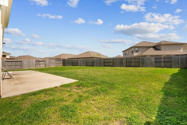 2114 Sand Ridge Dr, Texas City, TX 77568 - view of yard with a patio area and a residential view