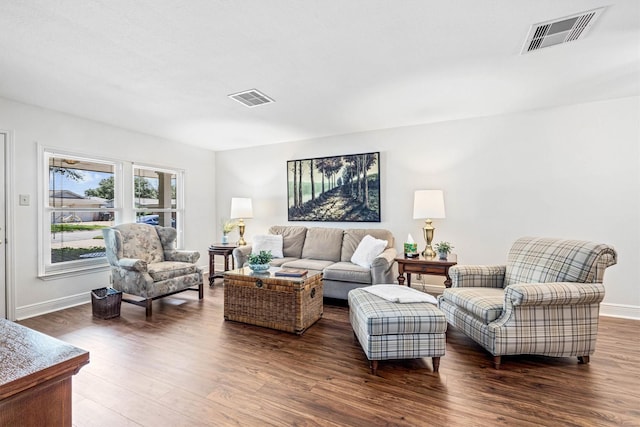 2510 Cypress Dr, Galveston, TX 77551 - living room featuring wood finished floors and baseboards