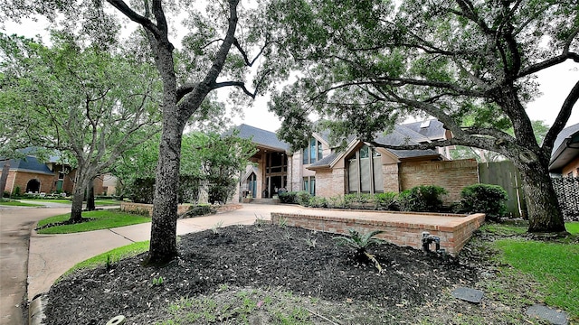 19823 Sunbridge Ln, Houston, TX 77094 - view of front of house with brick siding
