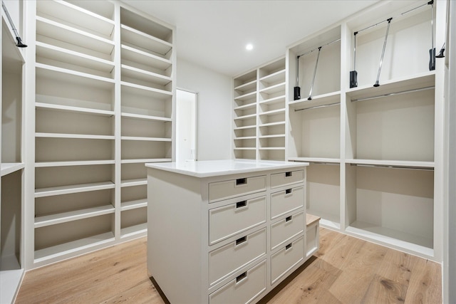 3755 Rice Blvd, Houston, TX 77005 - spacious closet with light wood-style flooring