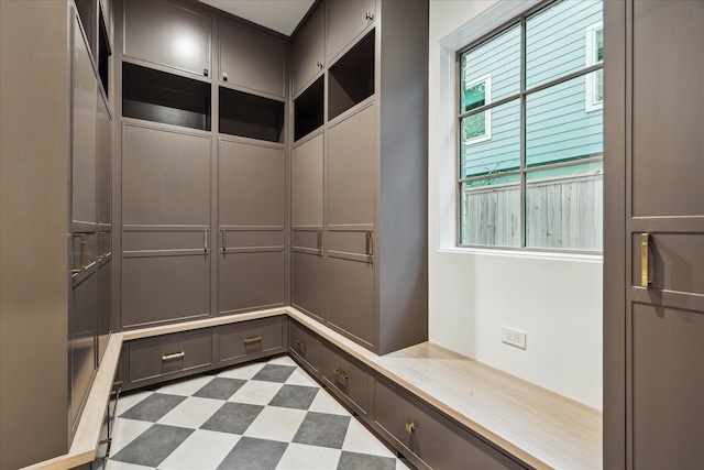 3755 Rice Blvd, Houston, TX 77005 - mudroom with dark flooring