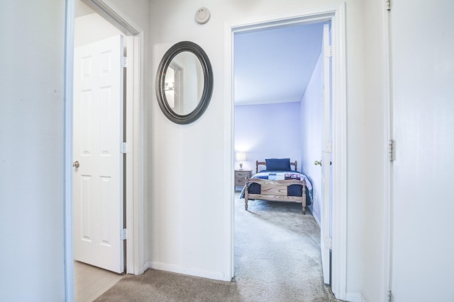 3403 Wheatfield Ct, Pearland, TX 77581 - corridor featuring carpet flooring and baseboards