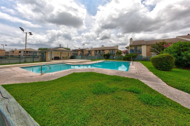 250 El Dorado Blvd Unit 103, Houston, TX 77598 - community pool featuring a patio area and a residential view