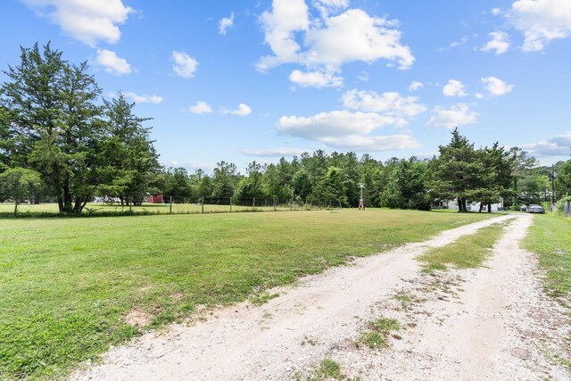 9 Wood Forest Dr, New Waverly, TX 77358 - view of dirt / gravel road