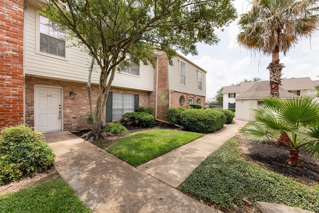 14721 Perthshire Rd, Houston, TX 77079 - view of front of property featuring brick siding