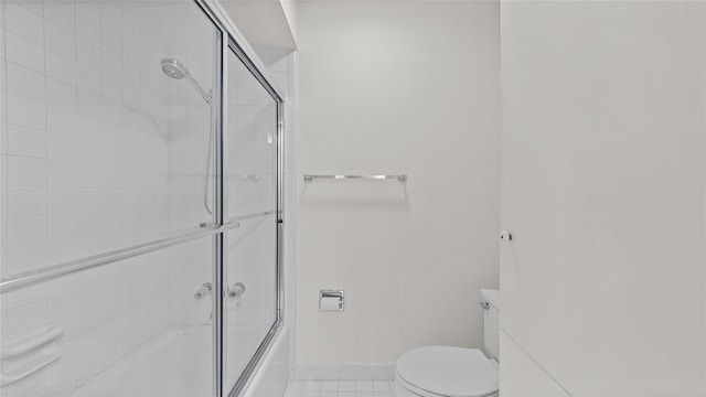 4868 Post Oak Timber Dr, Houston, TX 77056 - full bathroom featuring enclosed tub / shower combo, vanity, and tile patterned floors