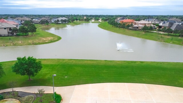24511 Peroni Dr, Richmond, TX 77406 - aerial view of residential area with a nearby body of water