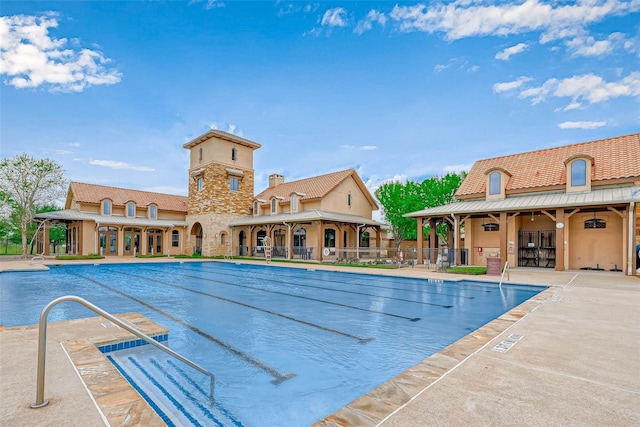 24511 Peroni Dr, Richmond, TX 77406 - community pool featuring a patio