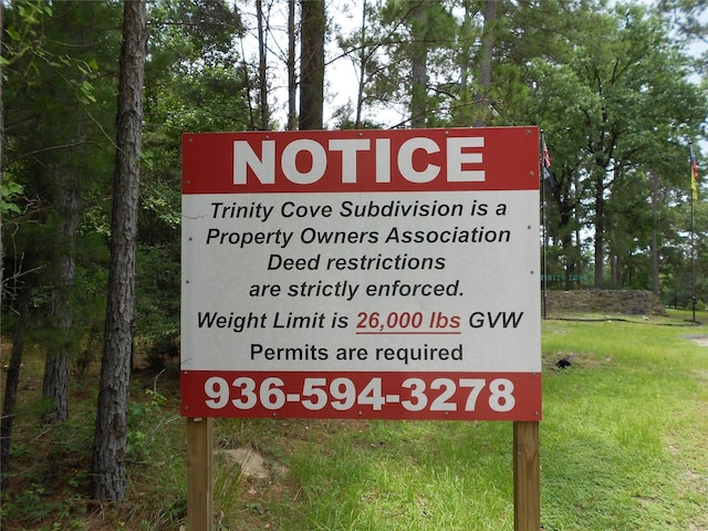 NA River Dr, Trinity, TX 75862