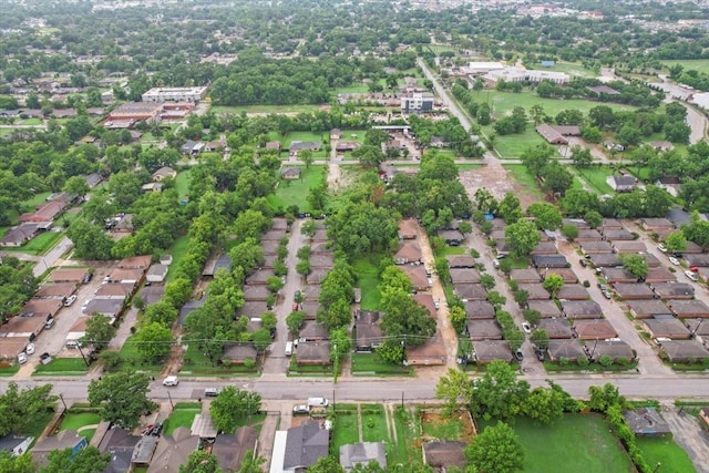 315 E Whitney St, Houston, TX 77022 - aerial view of property and surrounding area featuring nearby suburban area