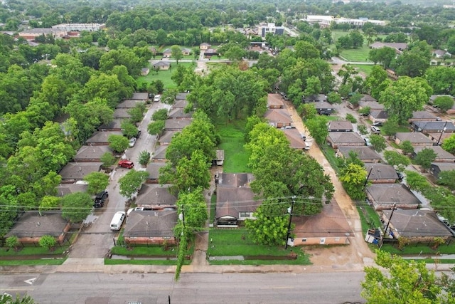 315 E Whitney St, Houston, TX 77022 - aerial overview of property's location with nearby suburban area