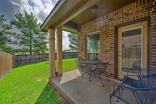 2209 Parker Ct, Brenham, TX 77833 - view of patio / terrace