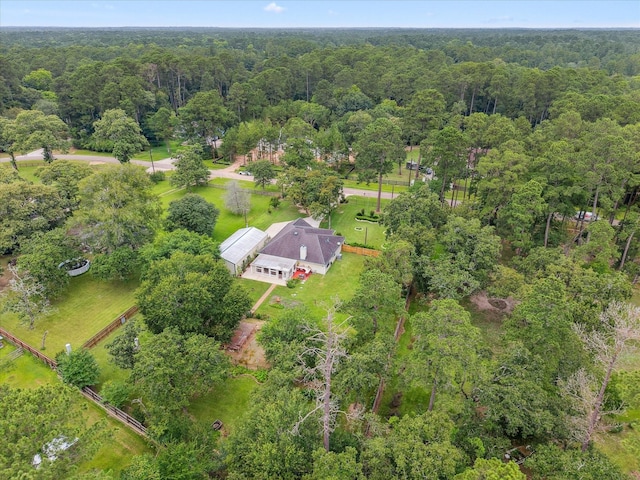 136 Fantail St, Magnolia, TX 77355 - view of property location with a forest
