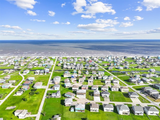 1988 Calypso Prt, Bolivar, TX 77650 - aerial view of residential area featuring a nearby body of water