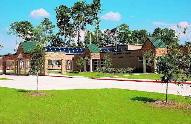 17023 Tallgrass Prairie Ln, Humble, TX 77346 - view of community featuring a yard