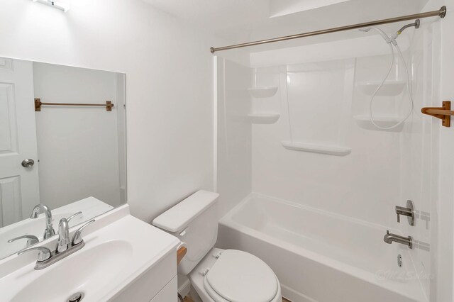 12633 Memorial Dr Unit 179, Houston, TX 77024 - full bathroom with shower / bathtub combination, vanity, and toilet