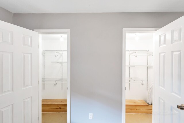 12633 Memorial Dr Unit 179, Houston, TX 77024 - unfurnished bedroom with a closet, a spacious closet, and tile patterned floors