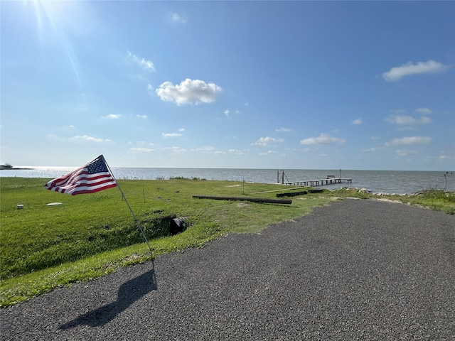 231 Bayshore Rd, Anahuac, TX 77514 - view of street featuring a water view