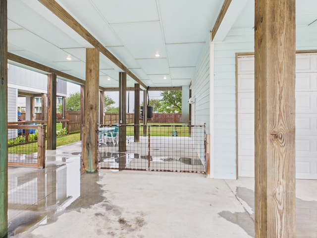 2403 S Bronte St, Rockport, TX 78382 - view of unfurnished sunroom