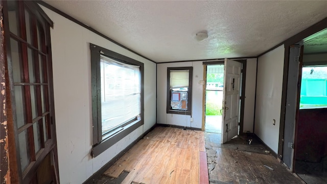 1203 Boulevard St, Bryan, TX 77803 - entrance foyer featuring a textured ceiling