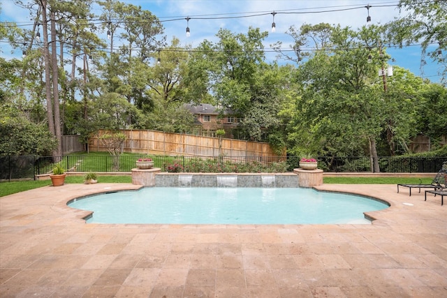 10918 Wickline Dr, Hunters Creek Village, TX 77024 - view of pool with a patio